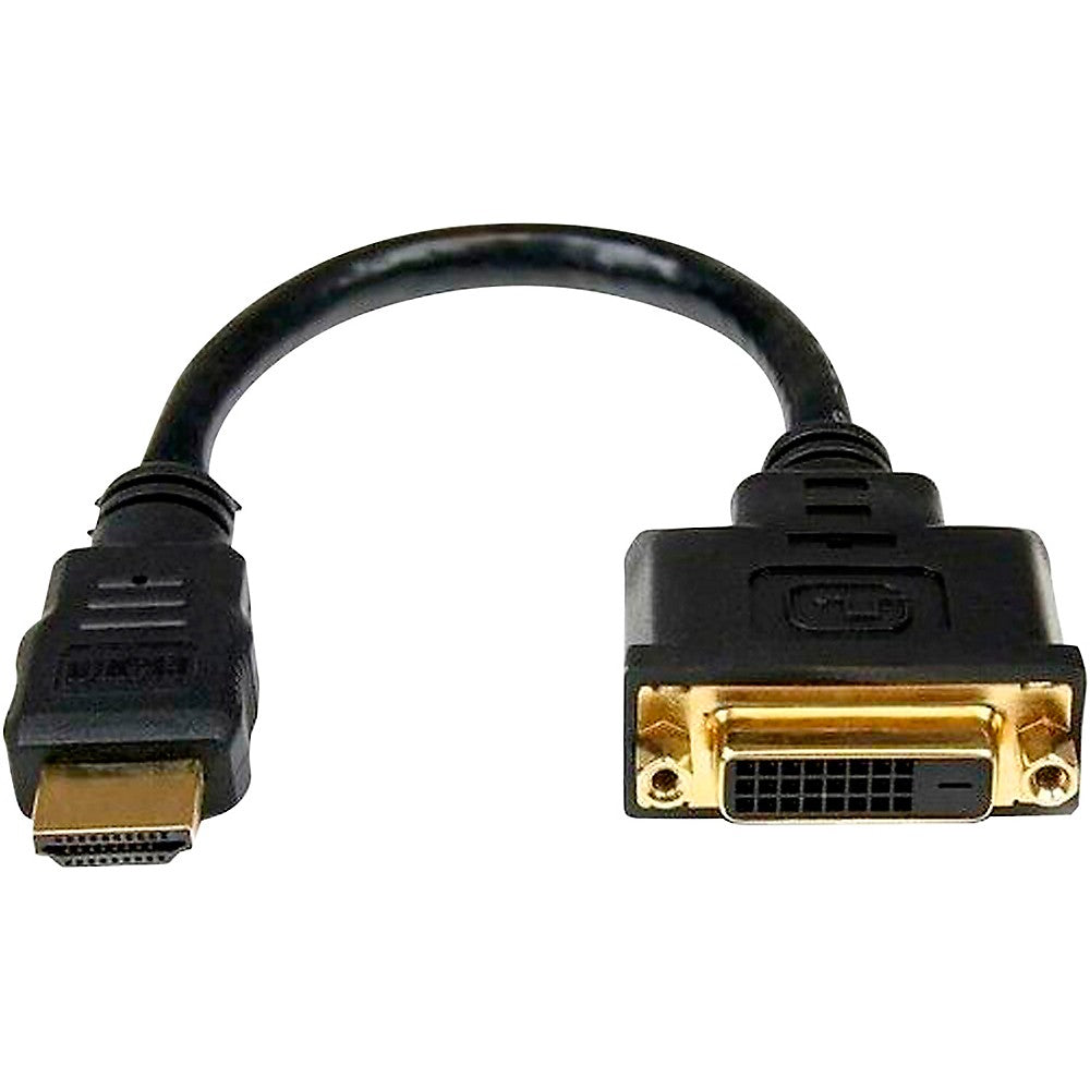 8in HDMI to DVI-D Video Cable Adapter 8in HDMI to DVI-D Video Cable Adapter